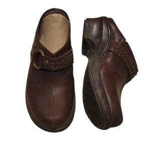 Ariat Split Toe Braided O-Ring Western Leather Mules